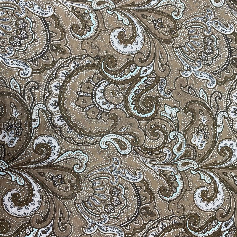 Charms Decorative Custom Craft Mutiple Paisley Print Fabric Pattern NO.: CF-067