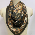 Custom LV design print silk feeling functional neck scarf head scarf sleeping hair wrapping scarf decorative scarf etc   ITEM NO.: HF-SF029