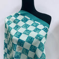 Custom LV design print silk feeling functional neck scarf head scarf sleeping hair wrapping scarf decorative scarf etc   ITEM NO.: HF-SF030