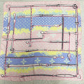 Custom LV design print silk feeling functional neck scarf head scarf sleeping hair wrapping scarf decorative scarf etc   ITEM NO.: HF-SF031