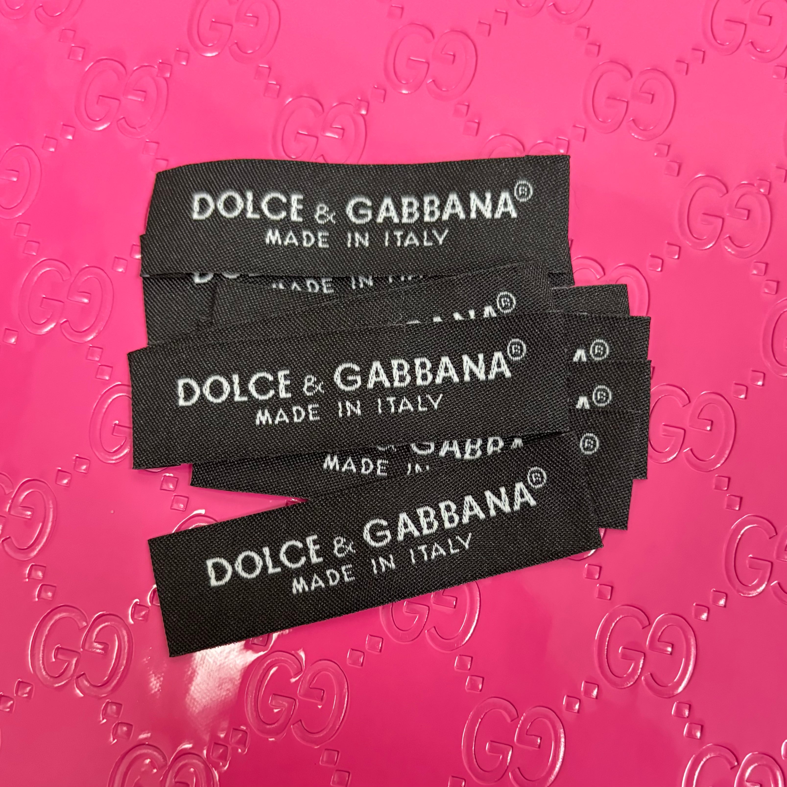 Dolce & Gabbana Label Tags NO.: ACC-055