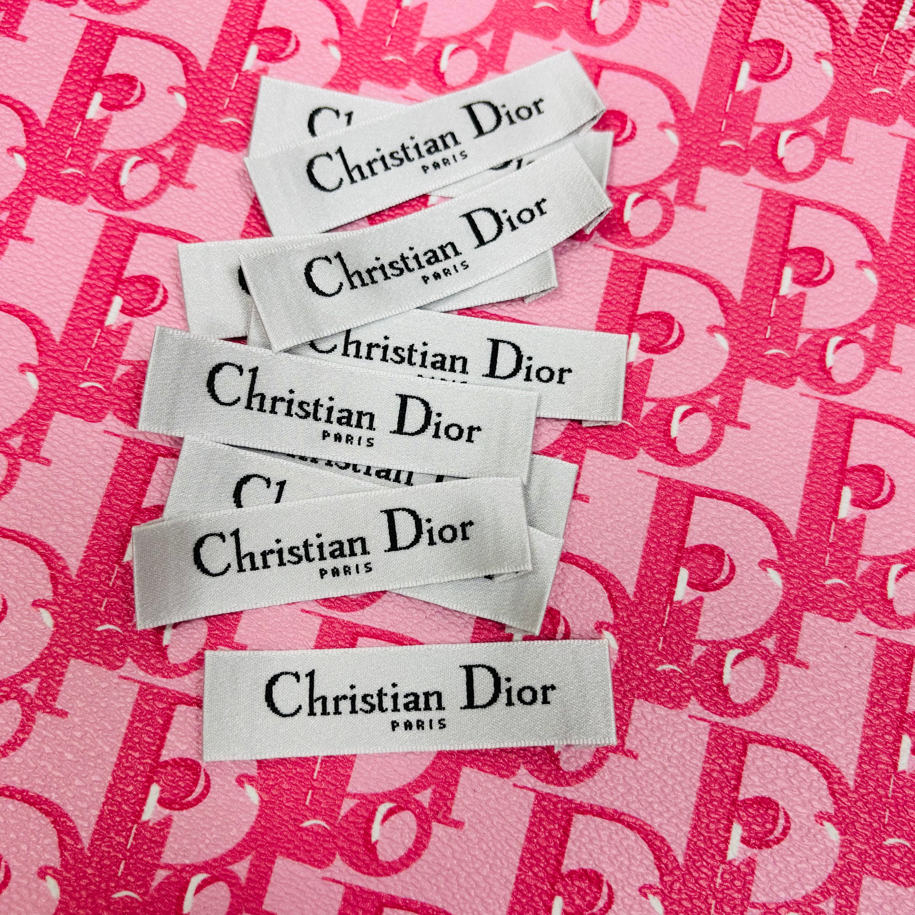 Christian Dior Label Tags Item NO.: ACC-011