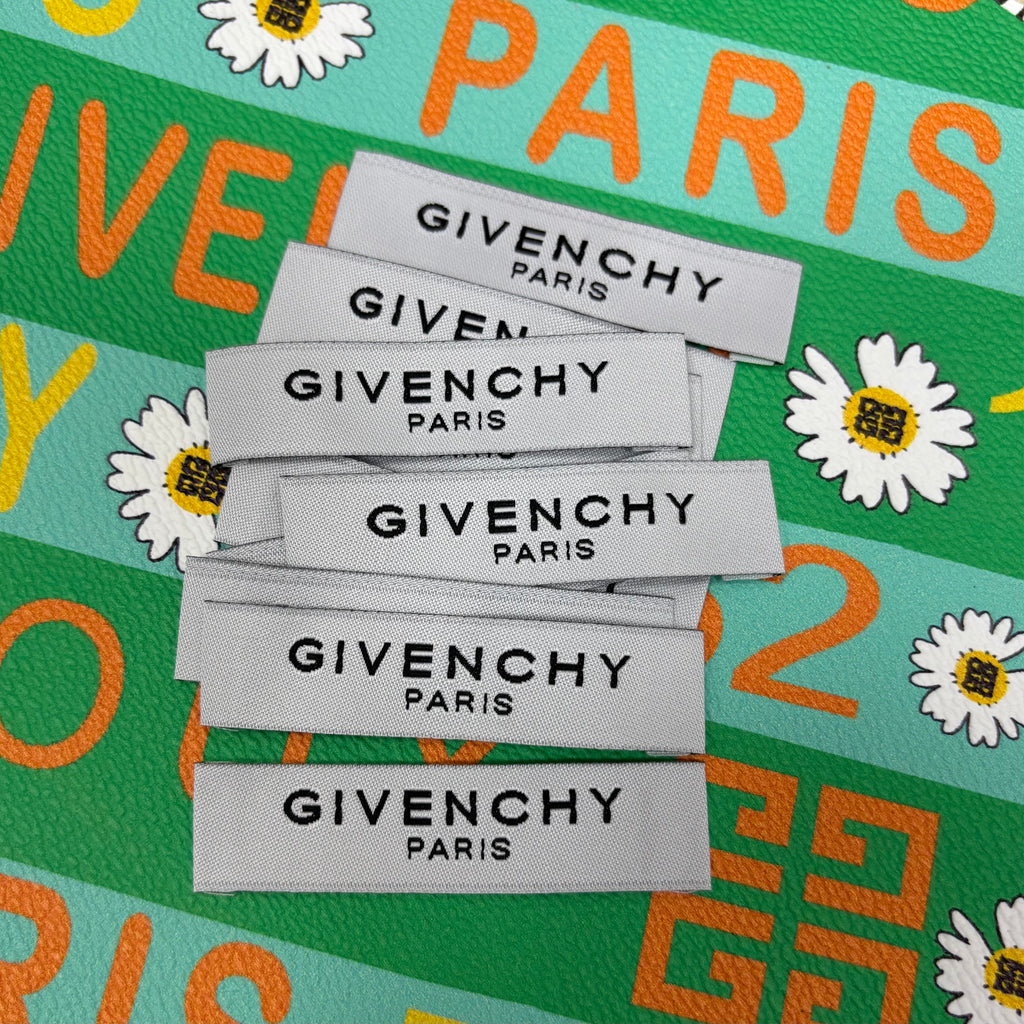 Givenchy Label Tags Item NO.: ACC-010