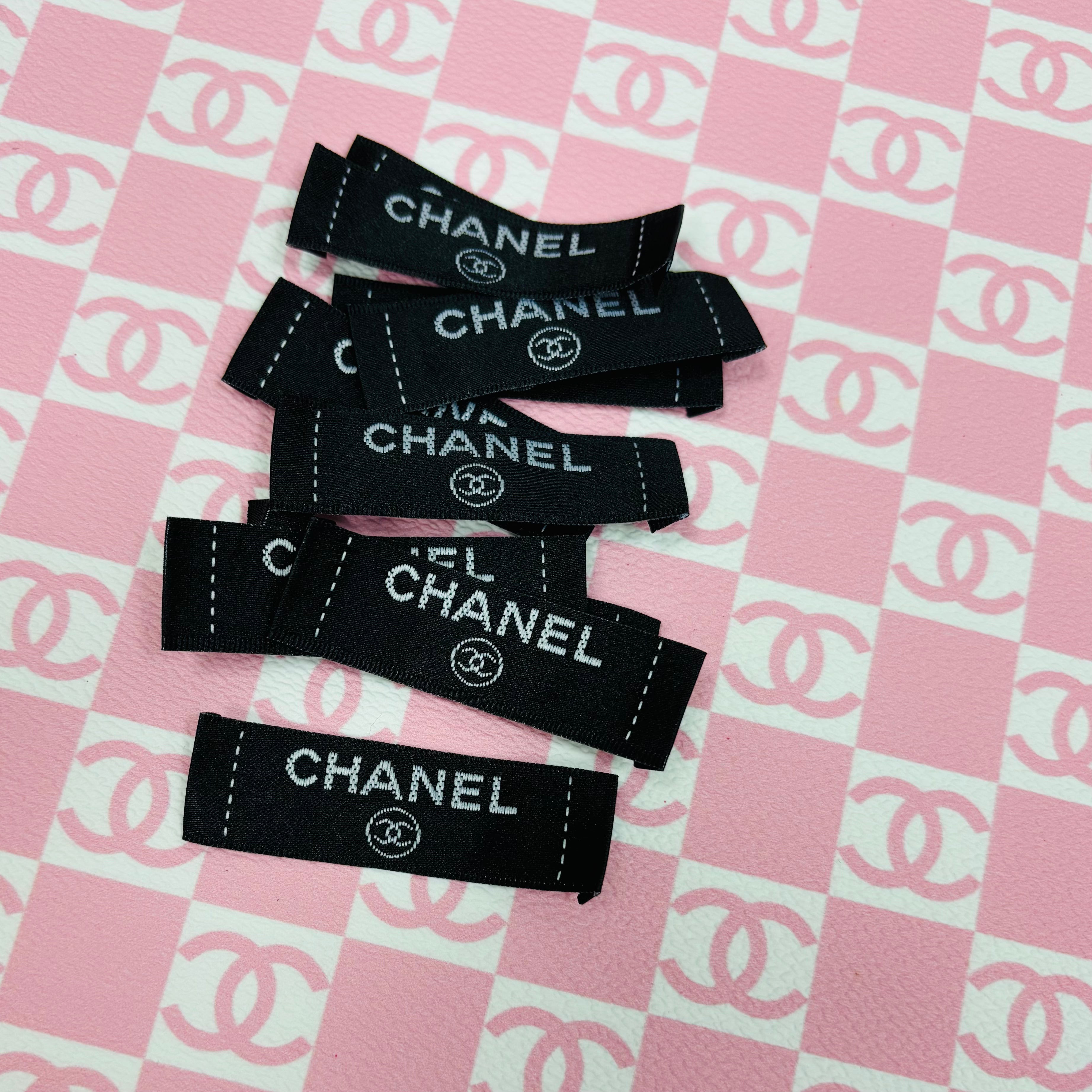 Black Chanel Label Tags Item NO.: ACC-009