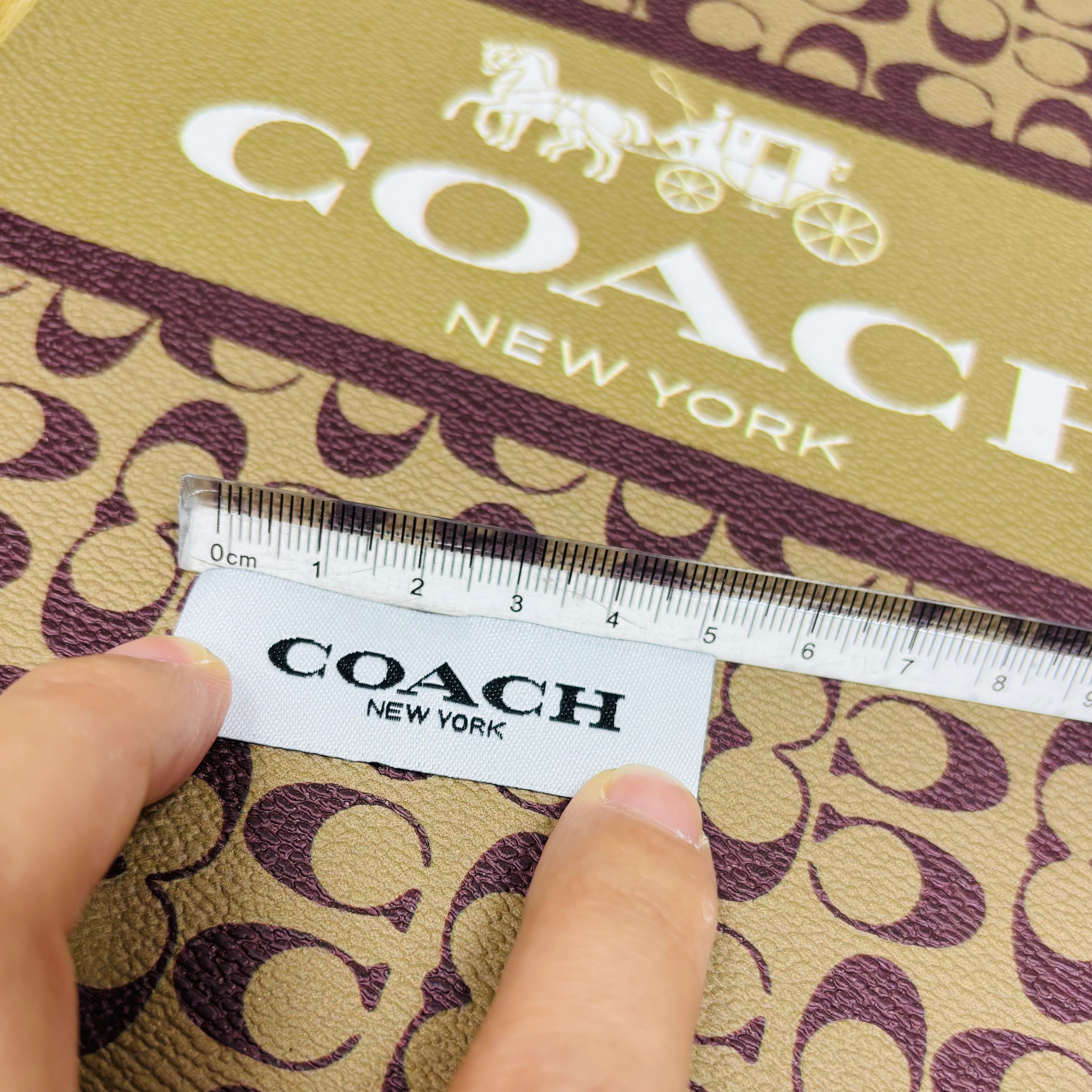 Coach Label Tags Item NO.: ACC-013