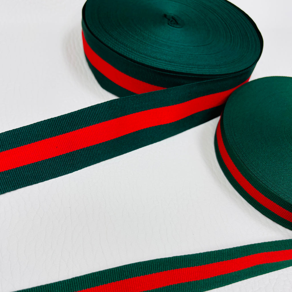 Gucci Green Red Woven Wrap Band Strape Tape Item NO.: ACC-020
