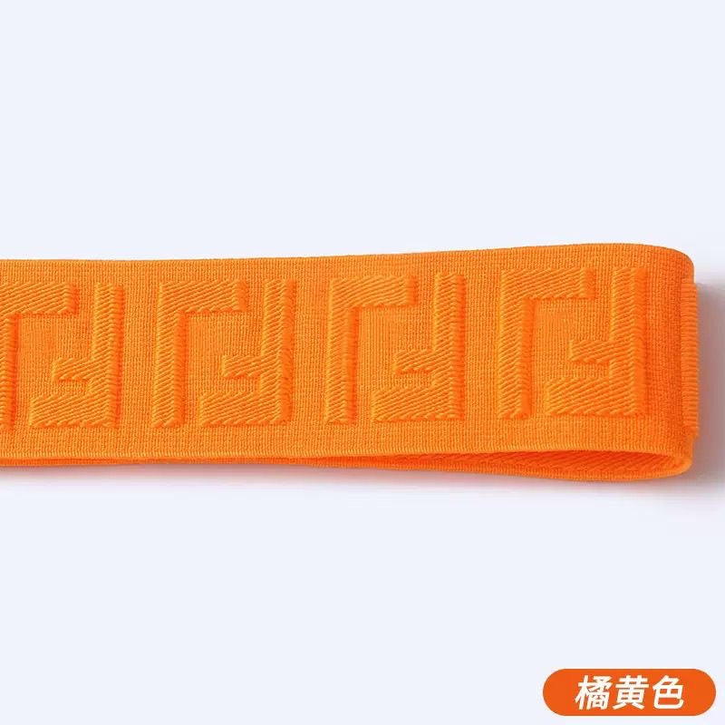 Multicolor Fendi Jacquard Embossed Effect Elastic Band Strap Wrap Item NO.: ACC-021