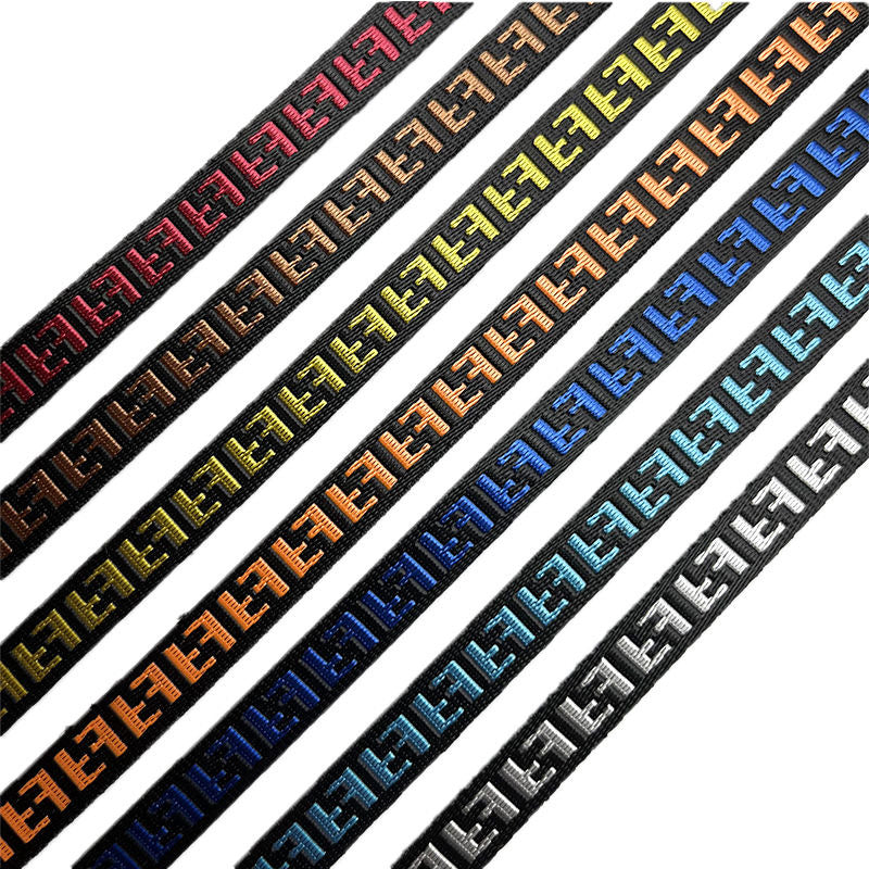 Multicolor Fendi Jacquard Woven Wrap Band Strape Tape Item NO.: ACC-024
