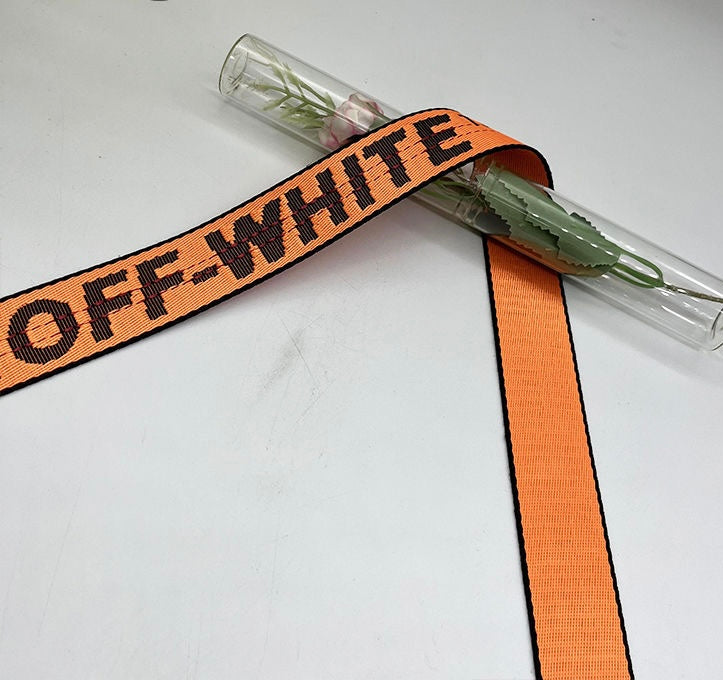 Multicolor Off-White Jacquard Woven Wrap Band Strape Tape Item NO.: ACC-025