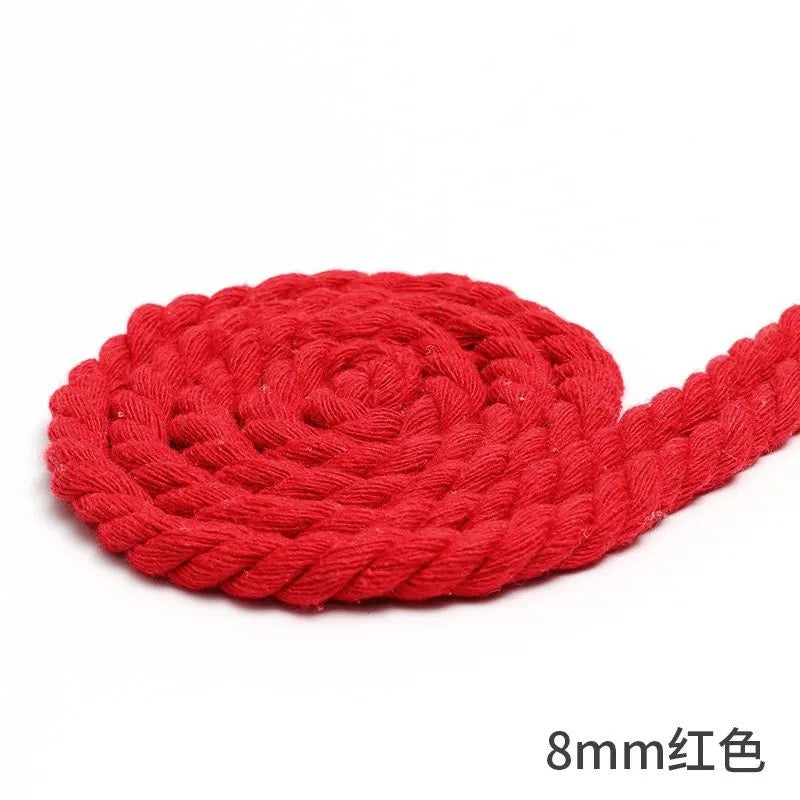 Colorful Rope Shoelace for Custom Handmade Sneakers DIY Crafts Item NO.: ACC-026