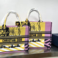 Christian Dior Jacquard Shoulder Bag Handbag Tote Shopping Bag Item NO.: HF-BG008