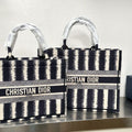 Christian Dior Jacquard Shoulder Bag Handbag Tote Shopping Bag Item NO.: HF-BG002