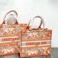 Christian Dior Jacquard Shoulder Bag Handbag Tote Shopping Bag Item NO.: HF-BG038