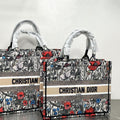 Christian Dior Jacquard Shoulder Bag Handbag Tote Shopping Bag Item NO.: HF-BG031