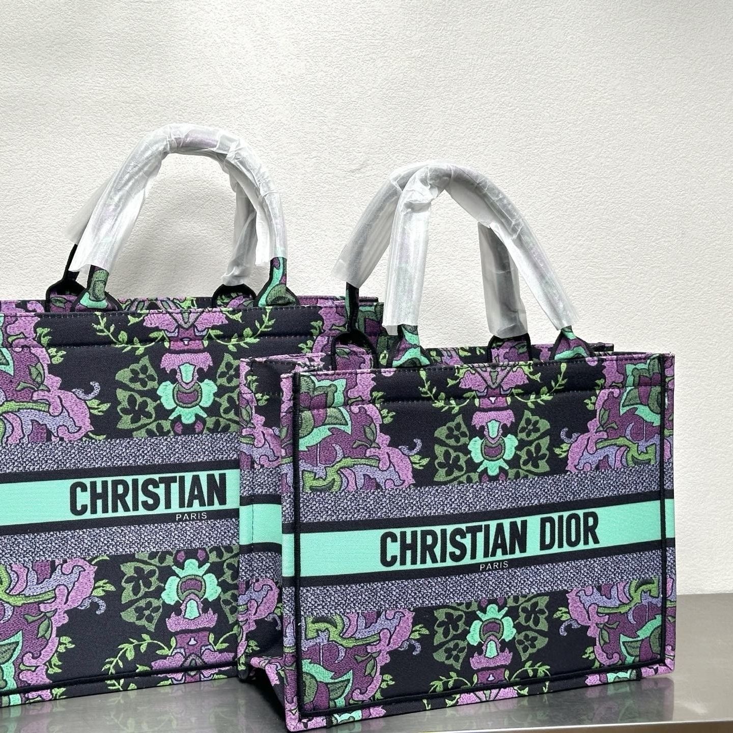 Christian Dior Jacquard Shoulder Bag Handbag Tote Shopping Bag Item NO.: HF-BG012