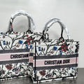 Christian Dior Jacquard Shoulder Bag Handbag Tote Shopping Bag Item NO.: HF-BG018