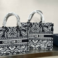 Christian Dior Jacquard Shoulder Bag Handbag Tote Shopping Bag Item NO.: HF-BG019