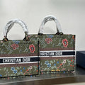 Christian Dior Jacquard Shoulder Bag Handbag Tote Shopping Bag Item NO.: HF-BG025
