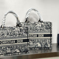 Christian Dior Jacquard Shoulder Bag Handbag Tote Shopping Bag Item NO.: HF-BG034