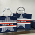 Christian Dior Jacquard Shoulder Bag Handbag Tote Shopping Bag Item NO.: HF-BG022