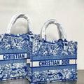 Christian Dior Jacquard Shoulder Bag Handbag Tote Shopping Bag Item NO.: HF-BG036