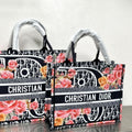 Christian Dior Jacquard Shoulder Bag Handbag Tote Shopping Bag Item NO.: HF-BG026