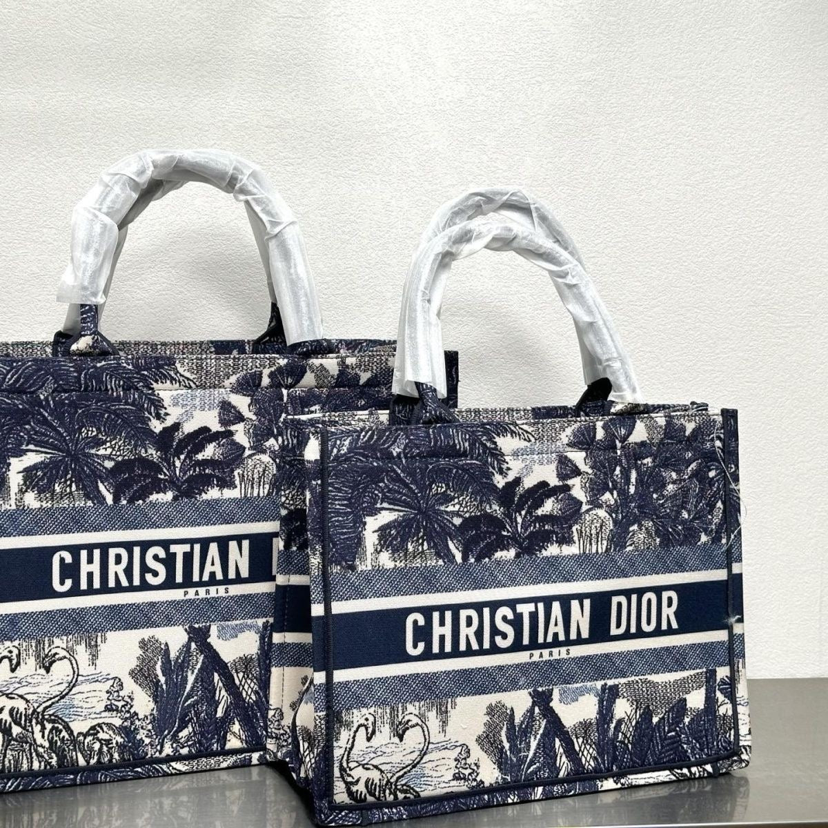 Christian Dior Jacquard Shoulder Bag Handbag Tote Shopping Bag Item NO.: HF-BG027