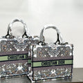 Christian Dior Jacquard Shoulder Bag Handbag Tote Shopping Bag Item NO.: HF-BG030