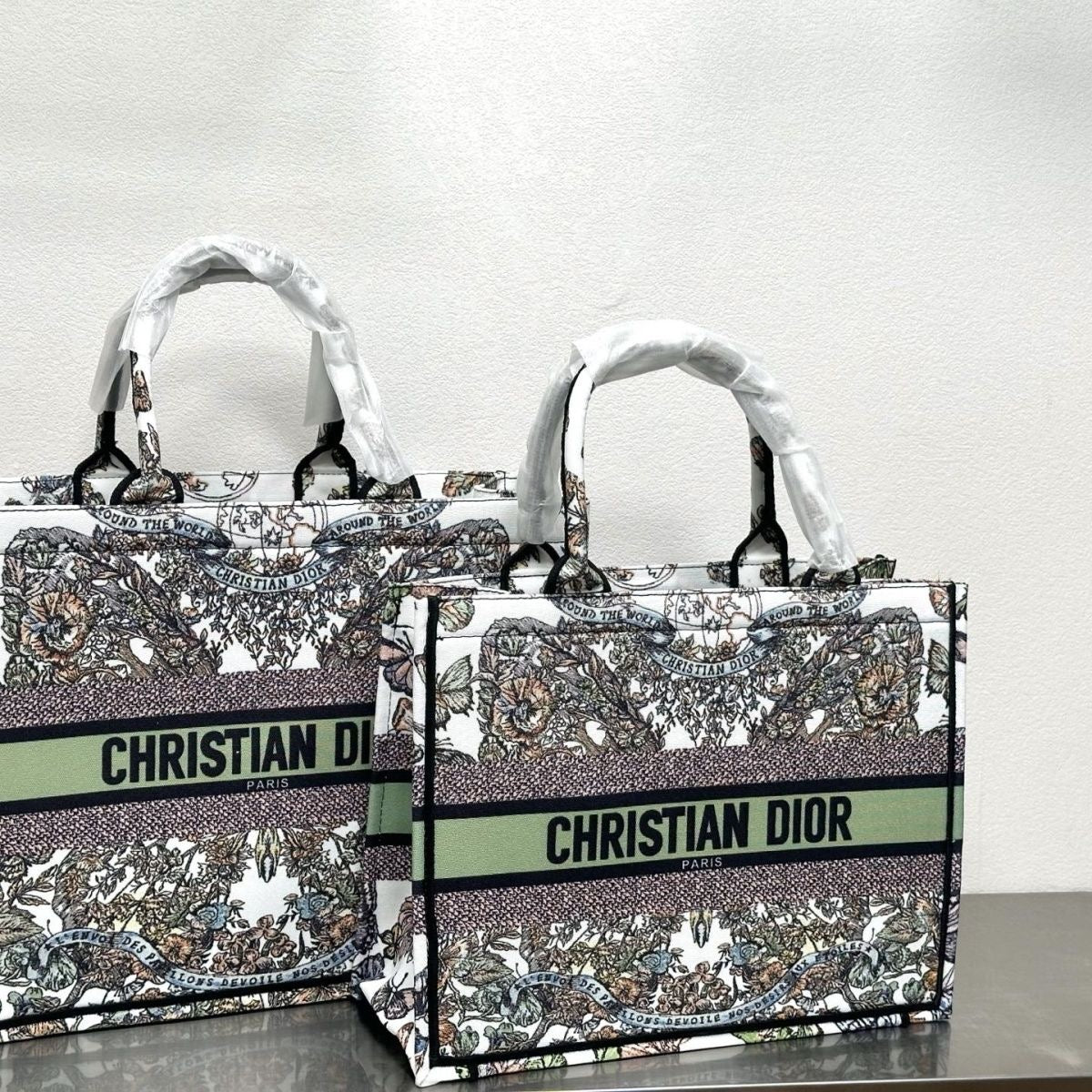 Christian Dior Jacquard Shoulder Bag Handbag Tote Shopping Bag Item NO.: HF-BG030