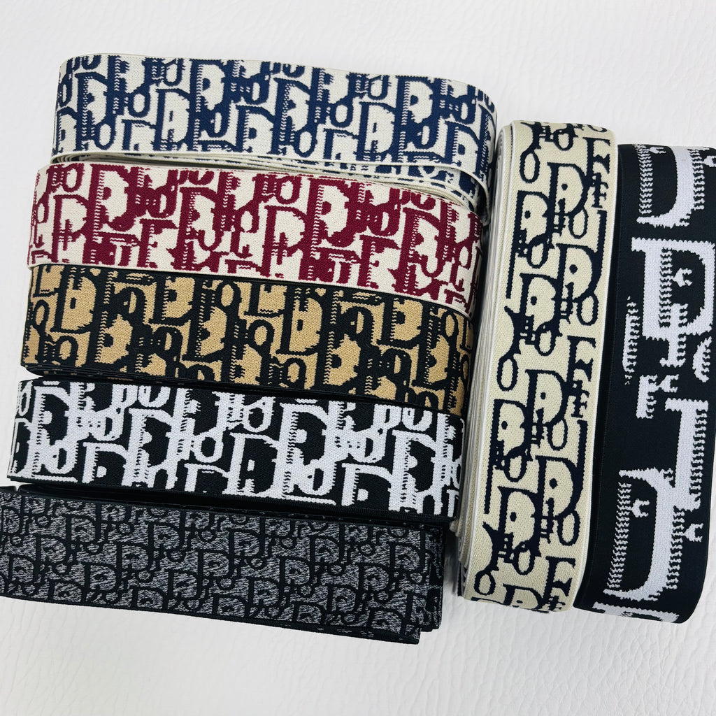 Colorful Christian Dior Jacquard Elastic Band Strap Wrap Item NO.: ACC-028