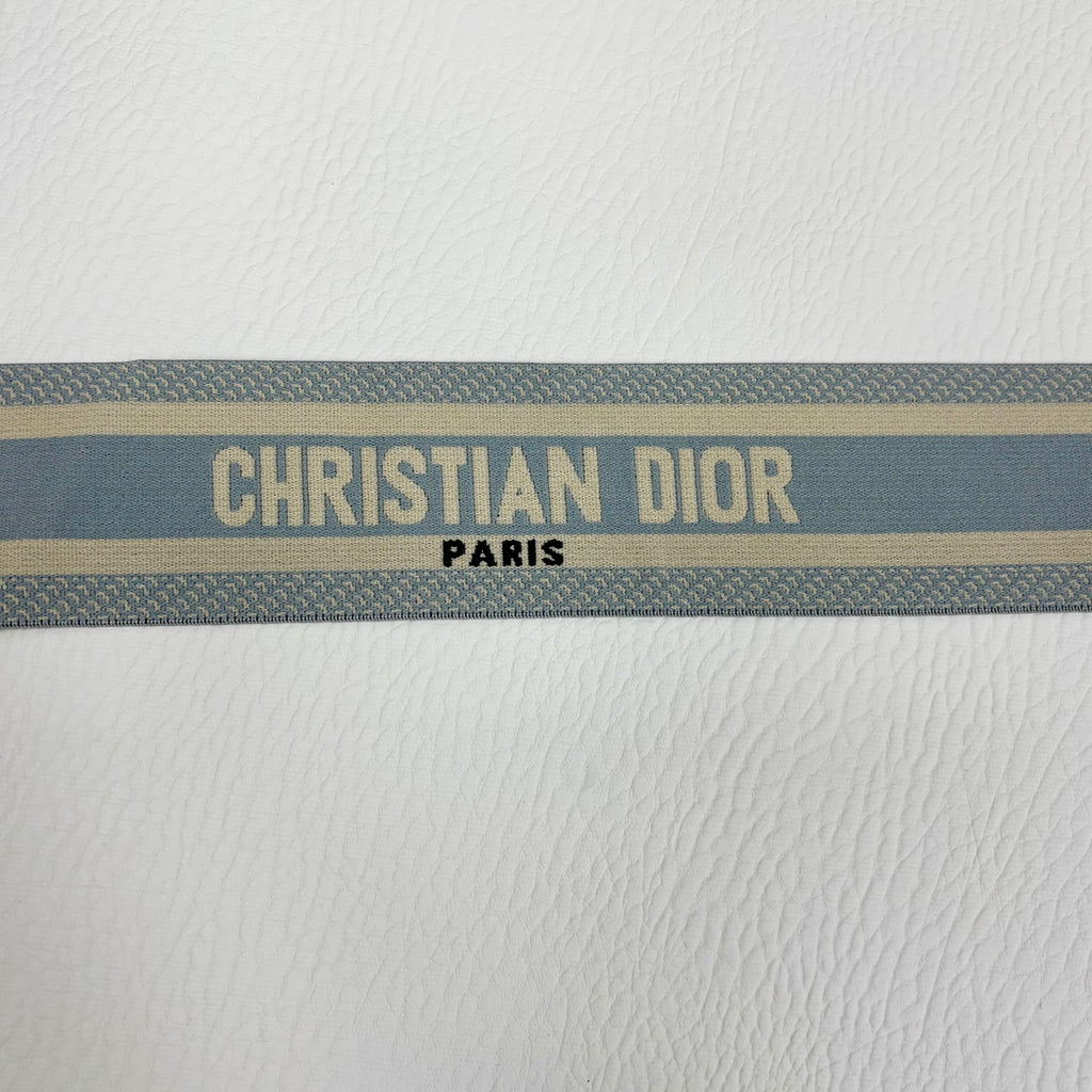 Cream Color Christian Dior Jacquard Elastic Band Strap Wrap Item NO.: ACC-029