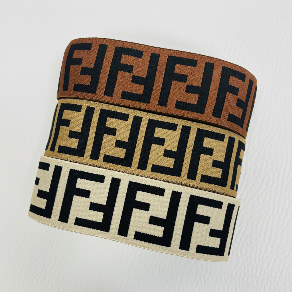Classic FF Fendi Jacquard Elastic Band Strap Wrap Item NO.: ACC-033
