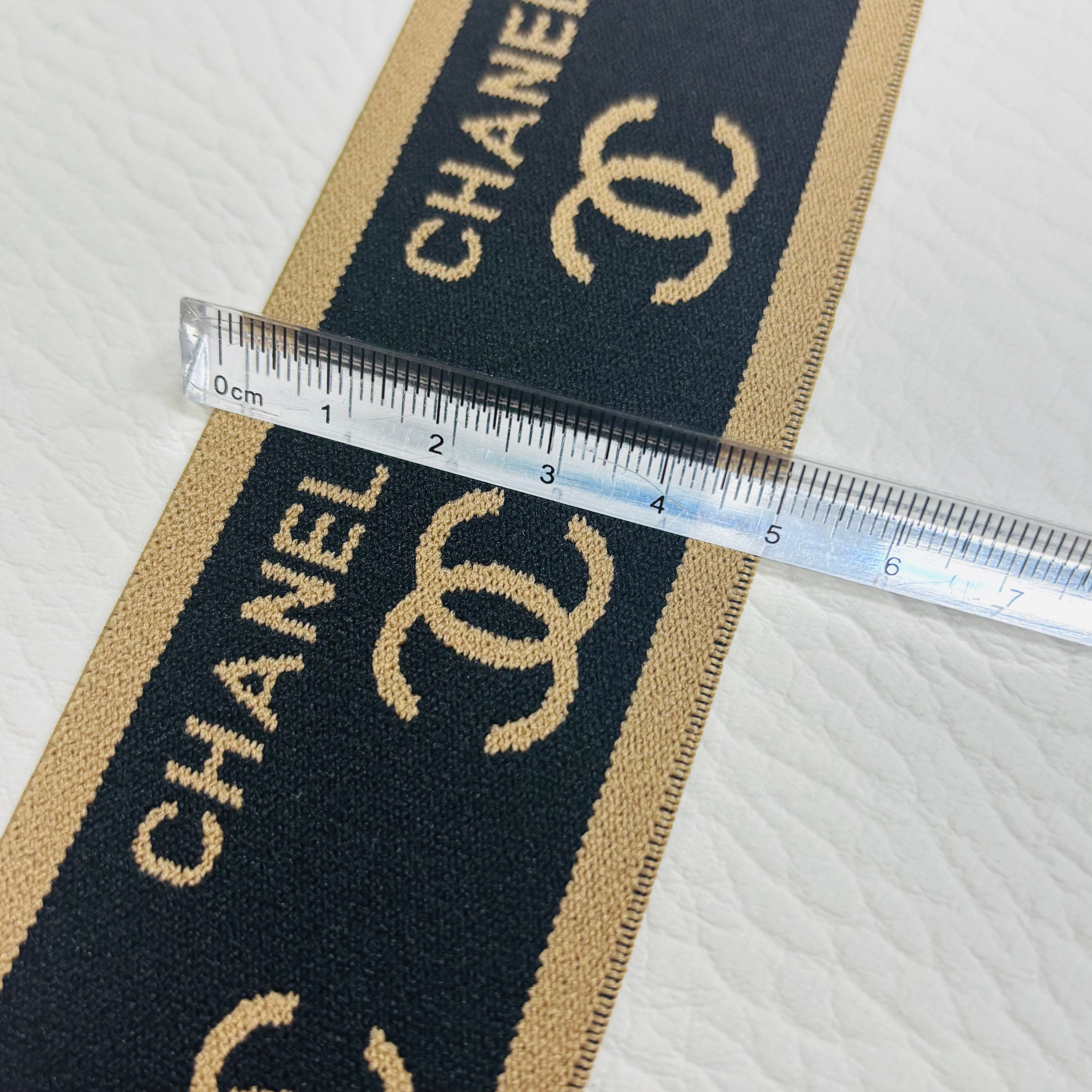 Classic CC Chanel Jacquard Elastic Band Strap Wrap Item NO.: ACC-034