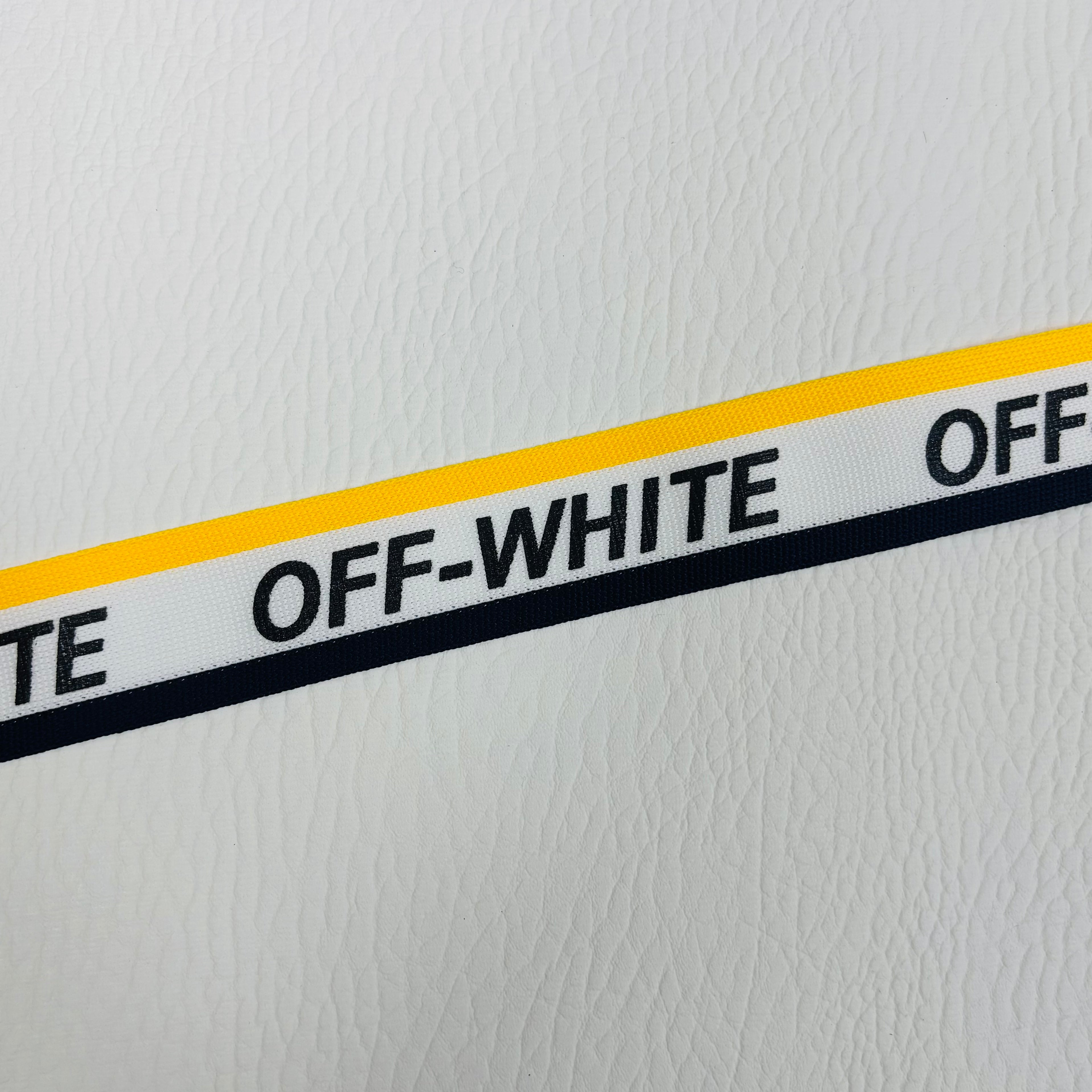 Off-White Printed Woven Wrap Band Strape Tape Item NO.: ACC-027