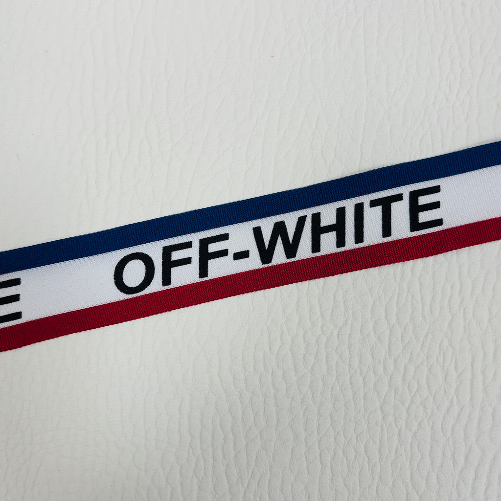 Off-White Printed Woven Wrap Band Strape Tape Item NO.: ACC-027