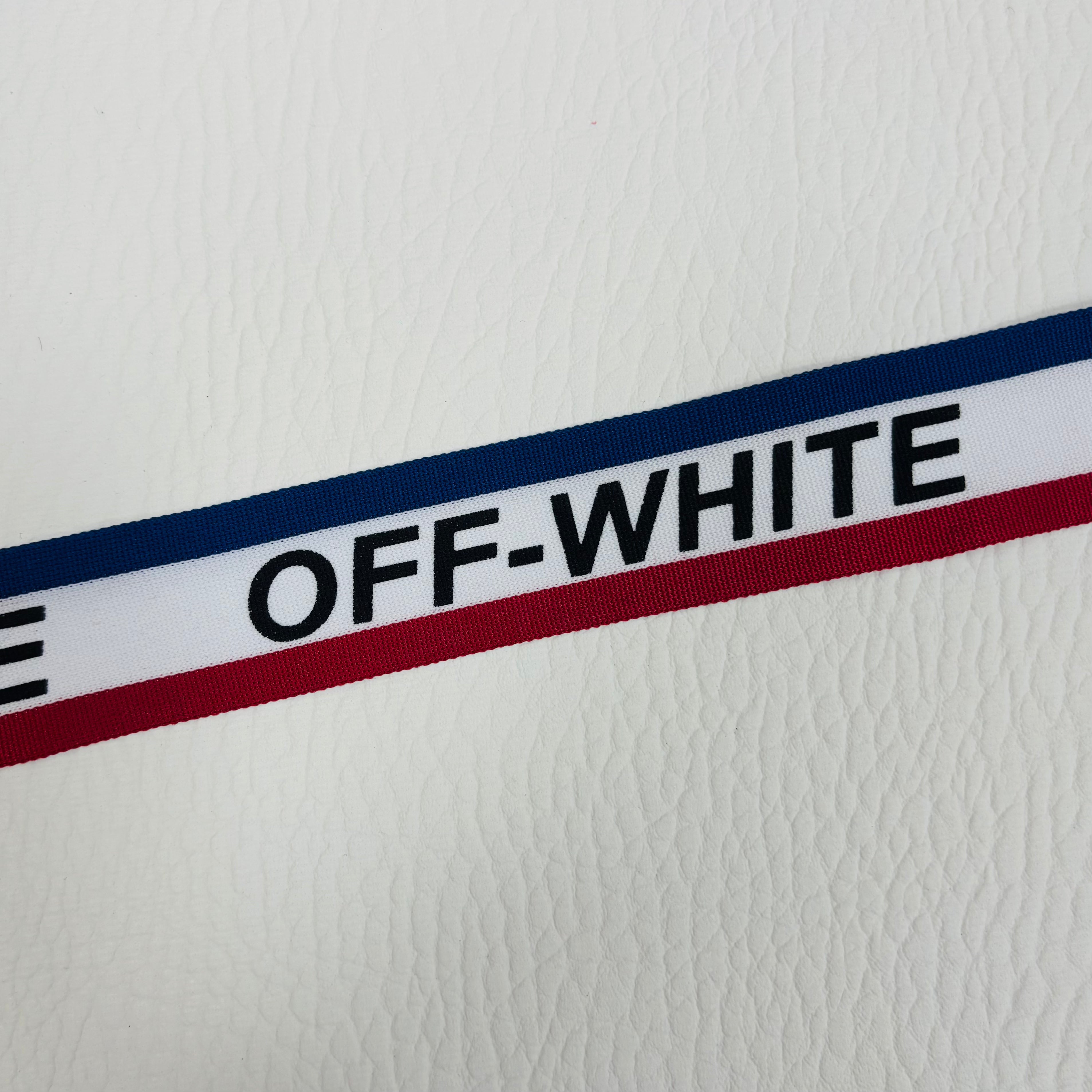 Off-White Printed Woven Wrap Band Strape Tape Item NO.: ACC-027