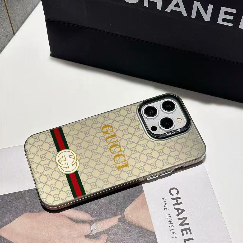 GG Shockproof Colorful Silver Phone Case Item NO.:HF-PC011