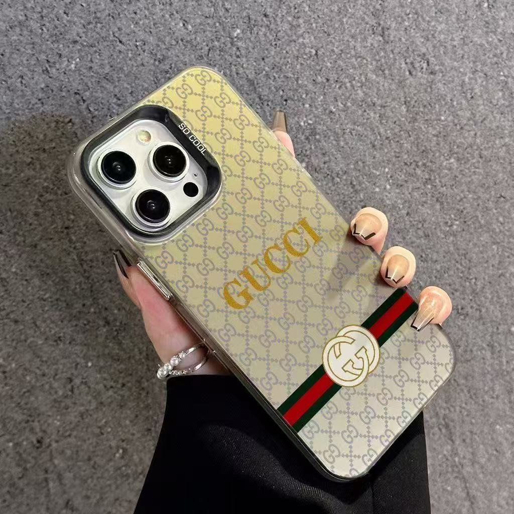 GG Shockproof Colorful Silver Phone Case Item NO.:HF-PC011