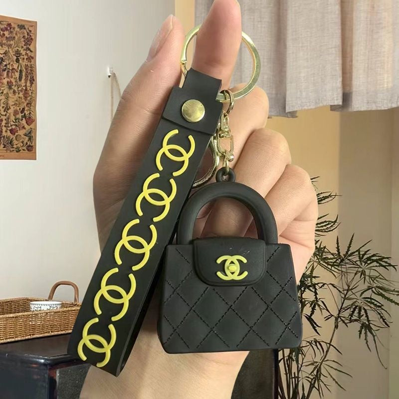 CC Handbag-Shaped Keychain Pendant Item NO.:HF-KC002