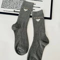 PRADA Stylish Mid-Calf Cotton Women's Socks Item NO.:HF-SK001