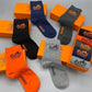 HERMES Premium Odor-Resistant Cotton Men's Socks 5-Pair Pack Item NO.:HF-SK003