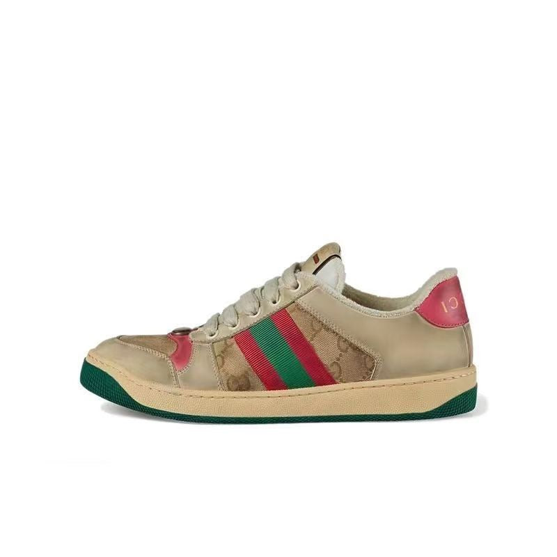 GG Unisex Low-Top Distressed Couple Sneakers Item NO.:HF-SE002
