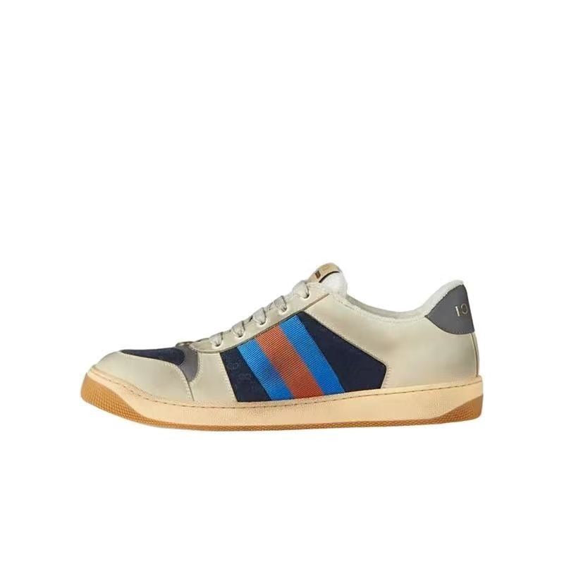 GG Unisex Low-Top Distressed Couple Sneakers Item NO.:HF-SE002