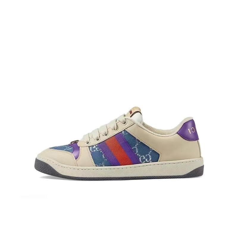 GG Unisex Low-Top Distressed Couple Sneakers Item NO.:HF-SE002