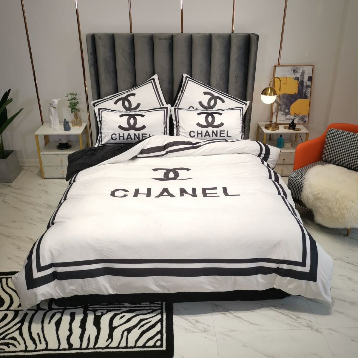 Luxury Brands Crystal Velvet Bedding Sets Item NO.:HF-HP002