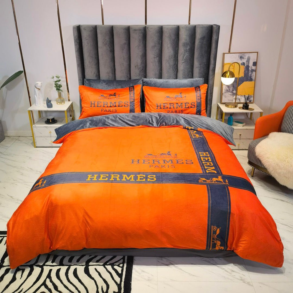 Luxury Brands Crystal Velvet Bedding Sets Item NO.:HF-HP002