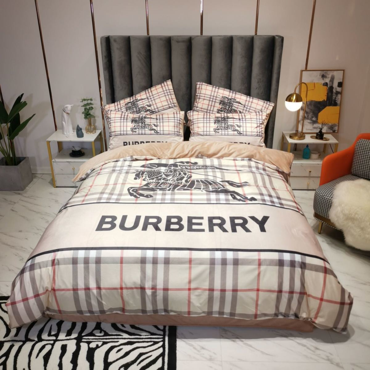 Luxury Brands Crystal Velvet Bedding Sets Item NO.:HF-HP002