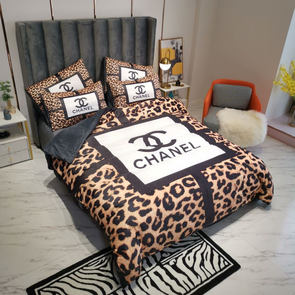 Luxury Brands Crystal Velvet Bedding Sets Item NO.:HF-HP002