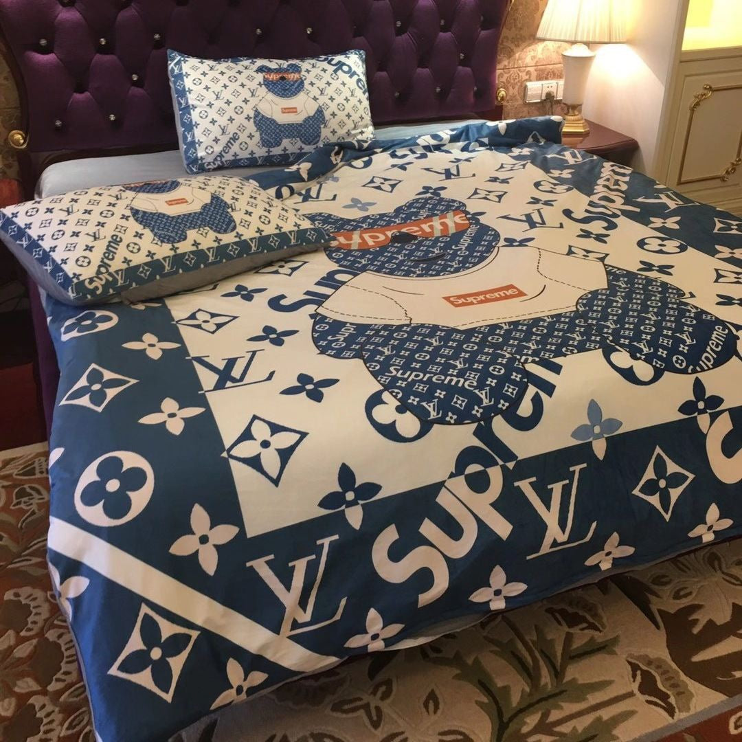 Luxury Brands Crystal Velvet Bedding Sets Item NO.:HF-HP002