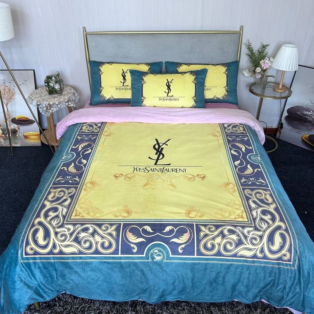Luxury Brands Crystal Velvet Bedding Sets Item NO.:HF-HP002